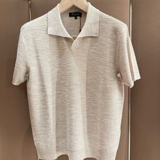 Loro Piana 26FW Savan桑蚕丝毛衣短袖Polo衫 ●正品11700购入开发 ●亚麻蚕丝混纺毛料 ●采用 Loro Piana 26FW Savan桑蚕丝毛衣短袖Polo衫 ●正品11700购入开发 ●亚麻蚕丝混纺毛料 ●采用