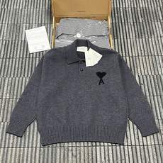 Ami Paris 26FW羊毛爱心Logo标识毛衣Polo衫 ●正品4900购入开发 ●超级羊驼毛混纺纱线 ●采用进口 Ami Paris 26FW羊毛爱心Logo标识毛衣Polo衫 ●正品4900购入开发 ●超级羊驼毛混纺纱线 ●采用进口