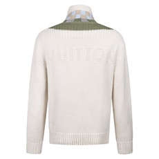 LOUIS VUITTON 26SS皮革标识嵌花运动衫毛衣 ●正品23600购入开发 ●美利奴羊毛混纺纱线 ●采用日本进 LOUIS VUITTON 26SS皮革标识嵌花运动衫毛衣 ●正品23600购入开发 ●美利奴羊毛混纺纱线 ●采用日本进