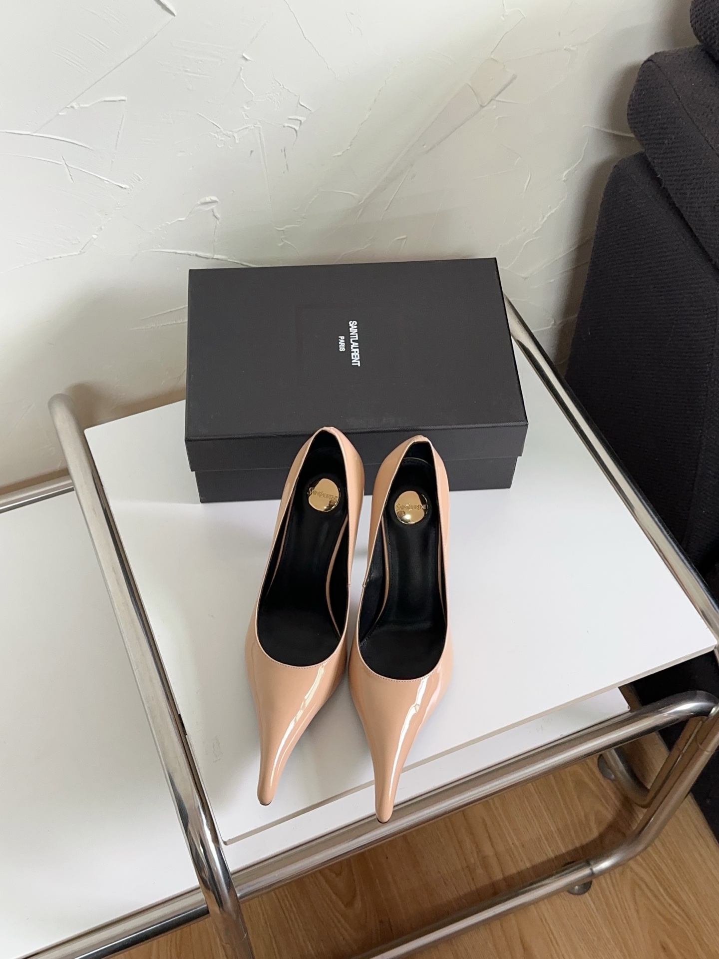 NO:667755,YSL Saint Laurent, high heels shoes, saint laurent, saint laurent, high heels19860909YSL圣罗兰,高跟鞋单鞋,saint laurent,saint laurent,high heels,Women's Shoes