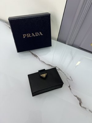 Prada Wallet Card pack Saffiano Leather