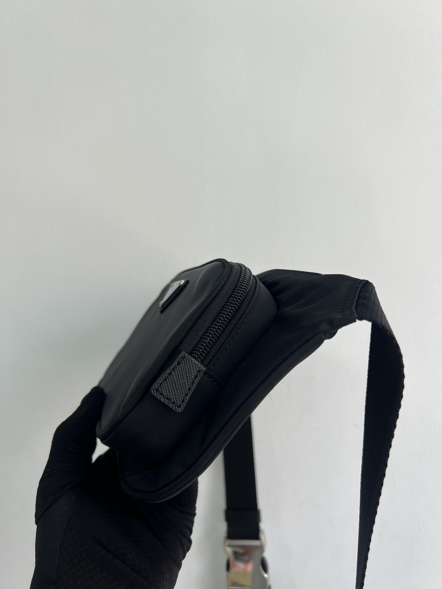 Official small prada belt bag