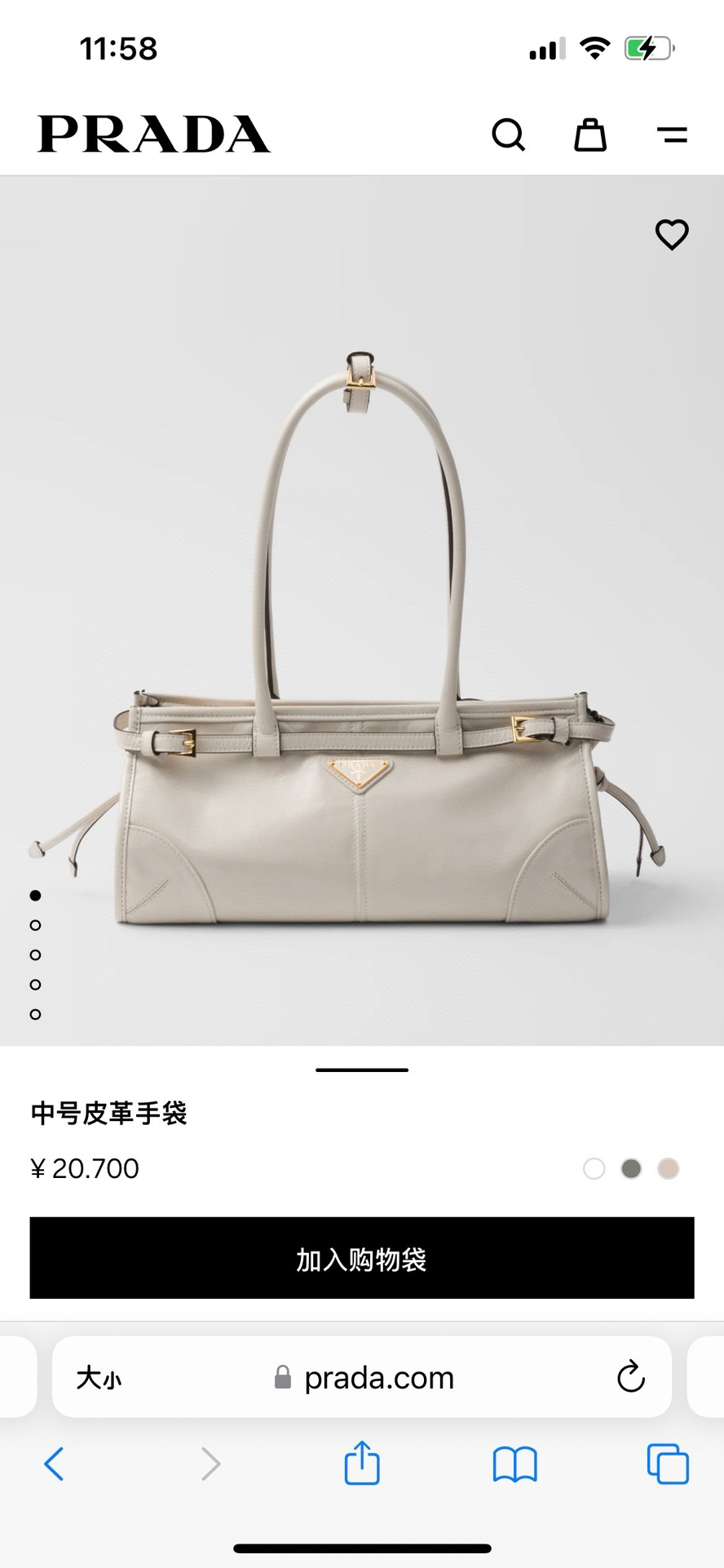 Prada Authentic Product Picture