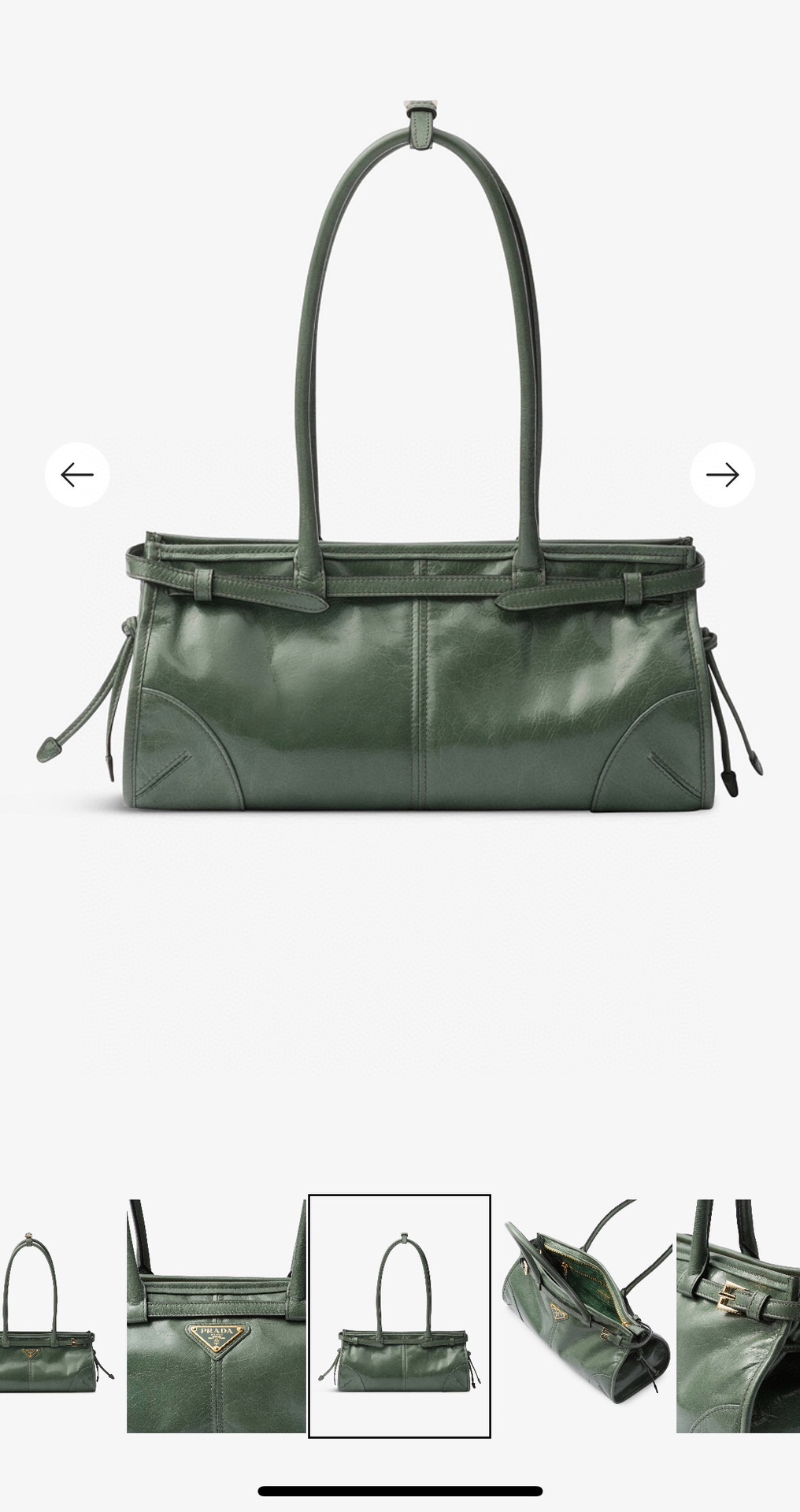 Prada Official website picture