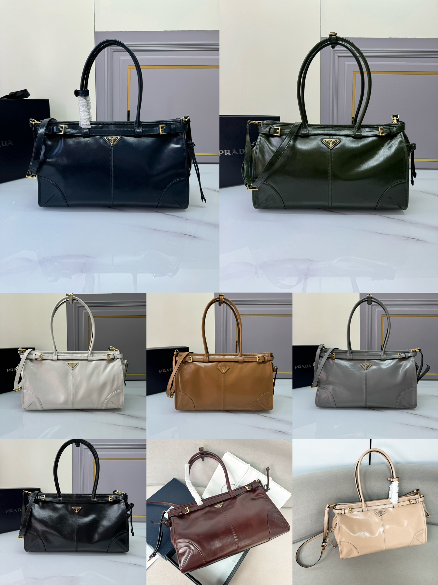 Prada Large size 38cm, small quantity of available colors! First release at counter
