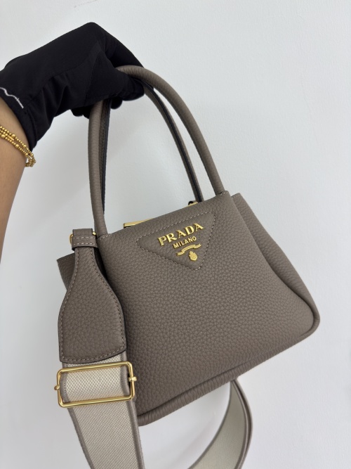 Prada 1BA362 Mini Leather Handbag with Detachable Shoulder Strap 1 Prada 1BA362 Mini Leather Handbag with Detachable Shoulder Strap