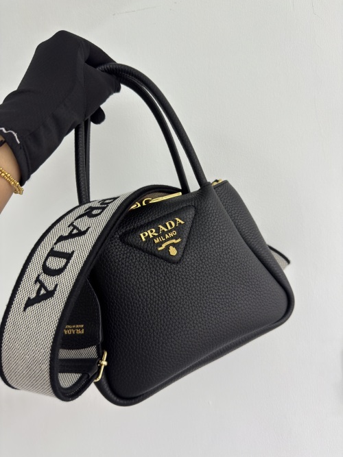 Prada 1BA362 Mini Leather Handbag with Detachable Strap 1 Prada 1BA362 Mini Leather Handbag with Detachable Strap