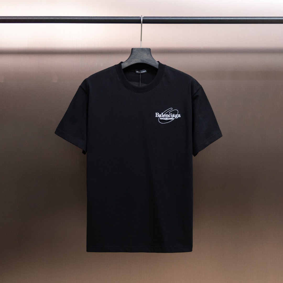 P95 Versión de primera calidad】 Detalles de producción en miniatura #París 25FW Sudadera de manga larga con logo bordad…