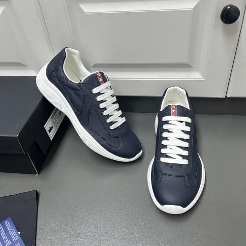 Prada America's Cup Leather Sneakers - Classic Style, Modern Comfort 1 Prada America's Cup Leather Sneakers - Classic Style, Modern Comfort