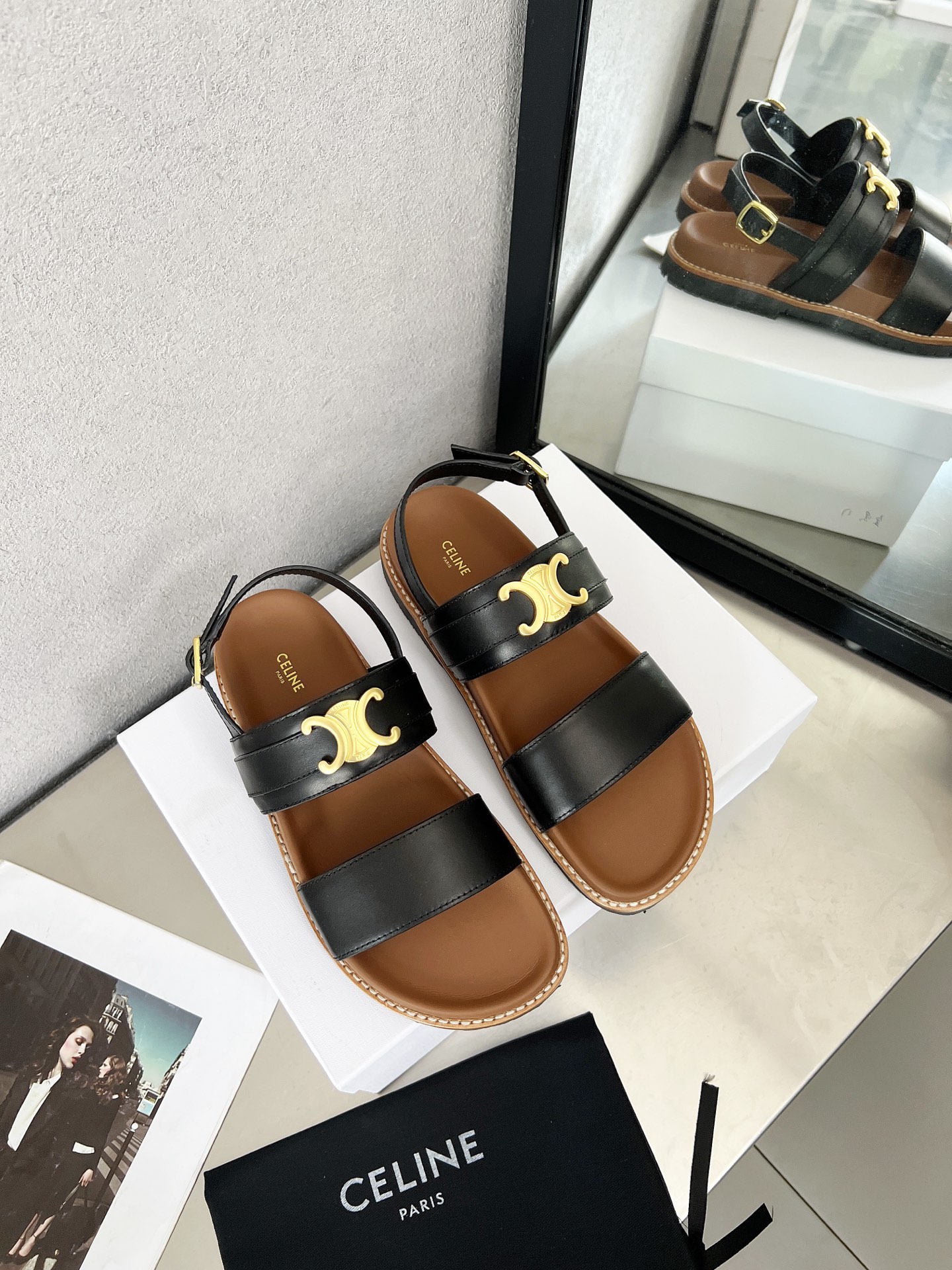 NO:173192,Celine new sandals, Arc de Triomphe metal logo belt buckle cowhide sandals raw glue non-slip bottom, waterproof sandals 35-41, sandals, celine, sandals, cowhide19860909Celine 新款凉鞋,凯旋门金属logo皮带扣牛皮面凉鞋生胶防滑底,防水台凉鞋35-41,,凉鞋,celine,sandals,cowhide,Women's Shoes