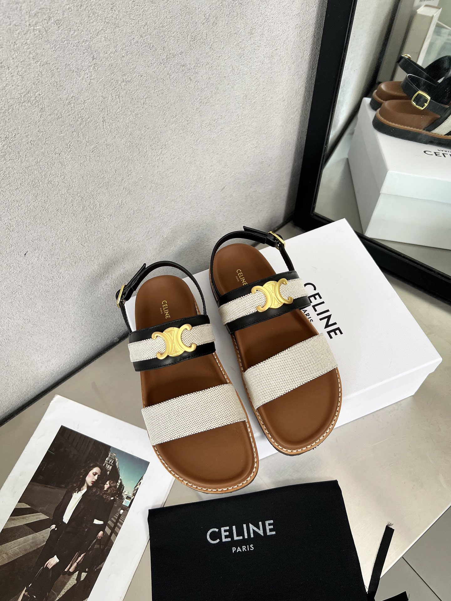 NO:173214,Celine new sandals, Arc de Triomphe metal logo belt buckle fabric sandals raw glue non-slip bottom, waterproof sandals 35-41, sandals, celine, sandals19860909Celine 新款凉鞋,凯旋门金属logo皮带扣织物凉鞋生胶防滑底,防水台凉鞋35-41,,凉鞋,celine,sandals,Women's Shoes