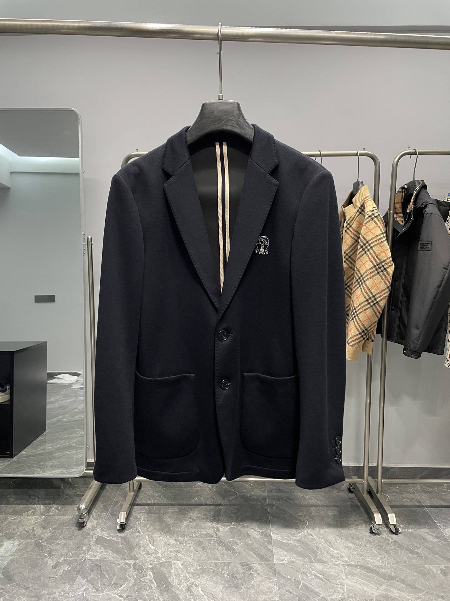 NO:497562,Navy blue details ~,alexander wang19860909藏青色细节图～,,alexander wang,Men's clothing