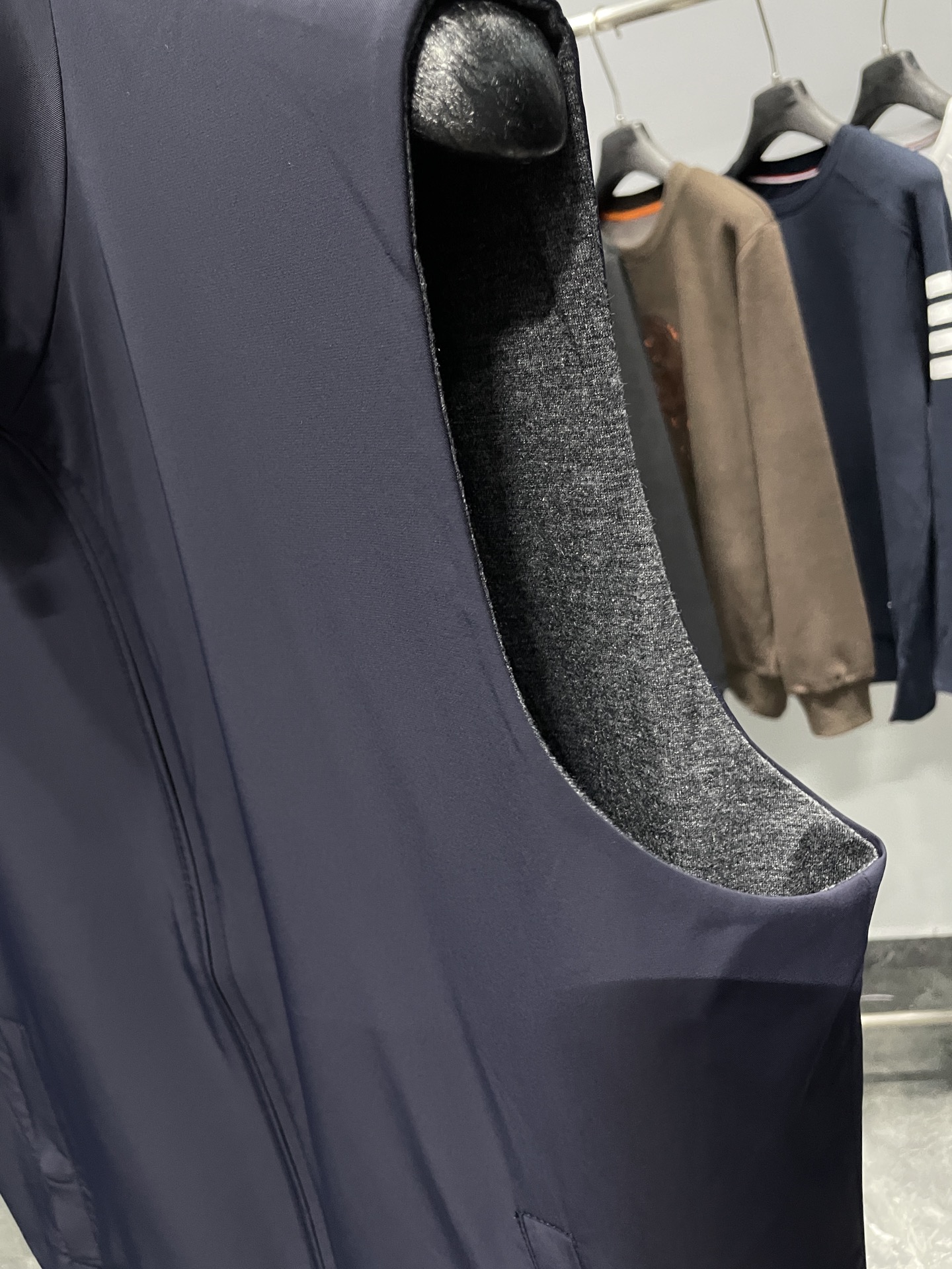 藏青色细节图～