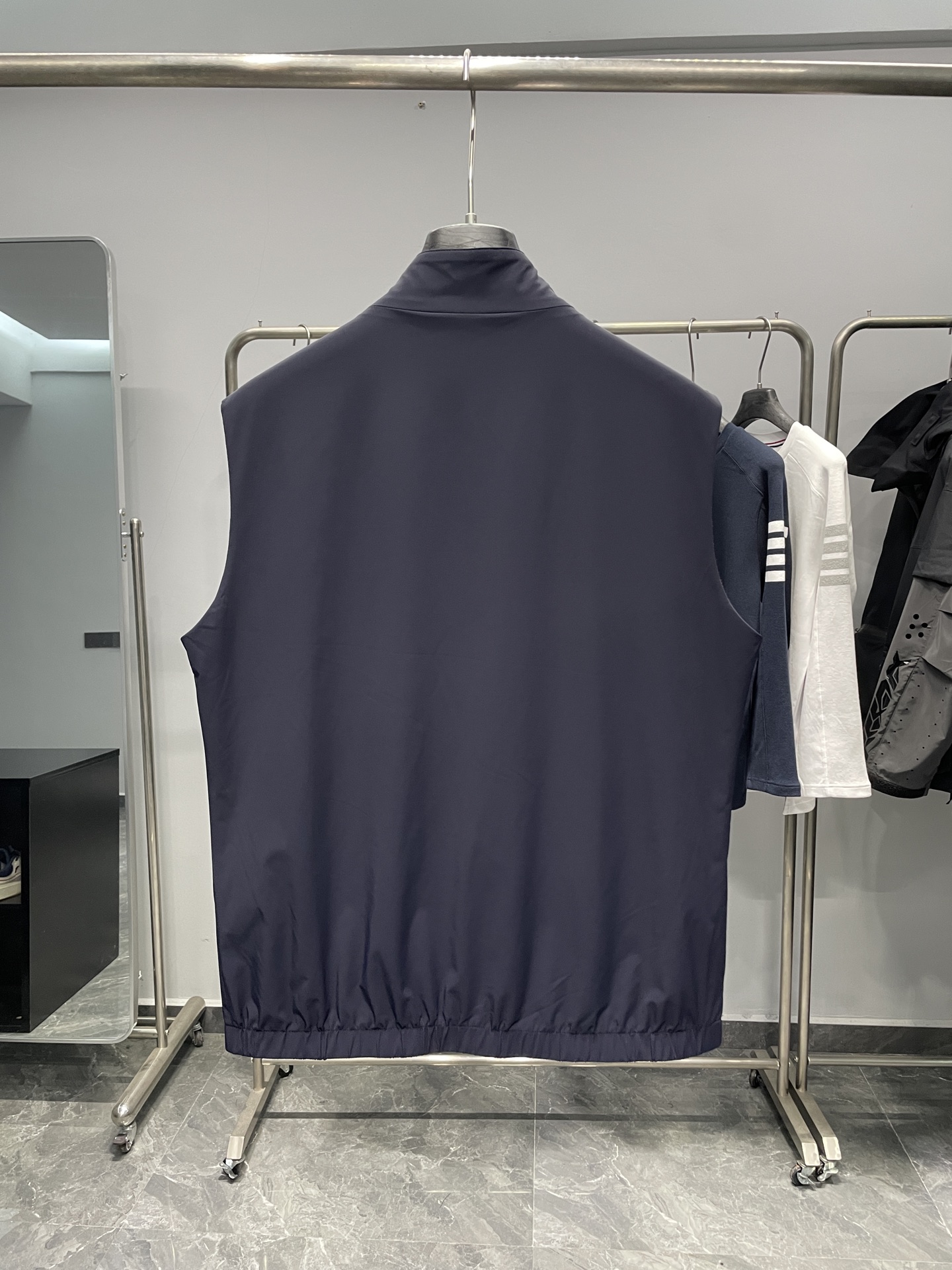 藏青色细节图～