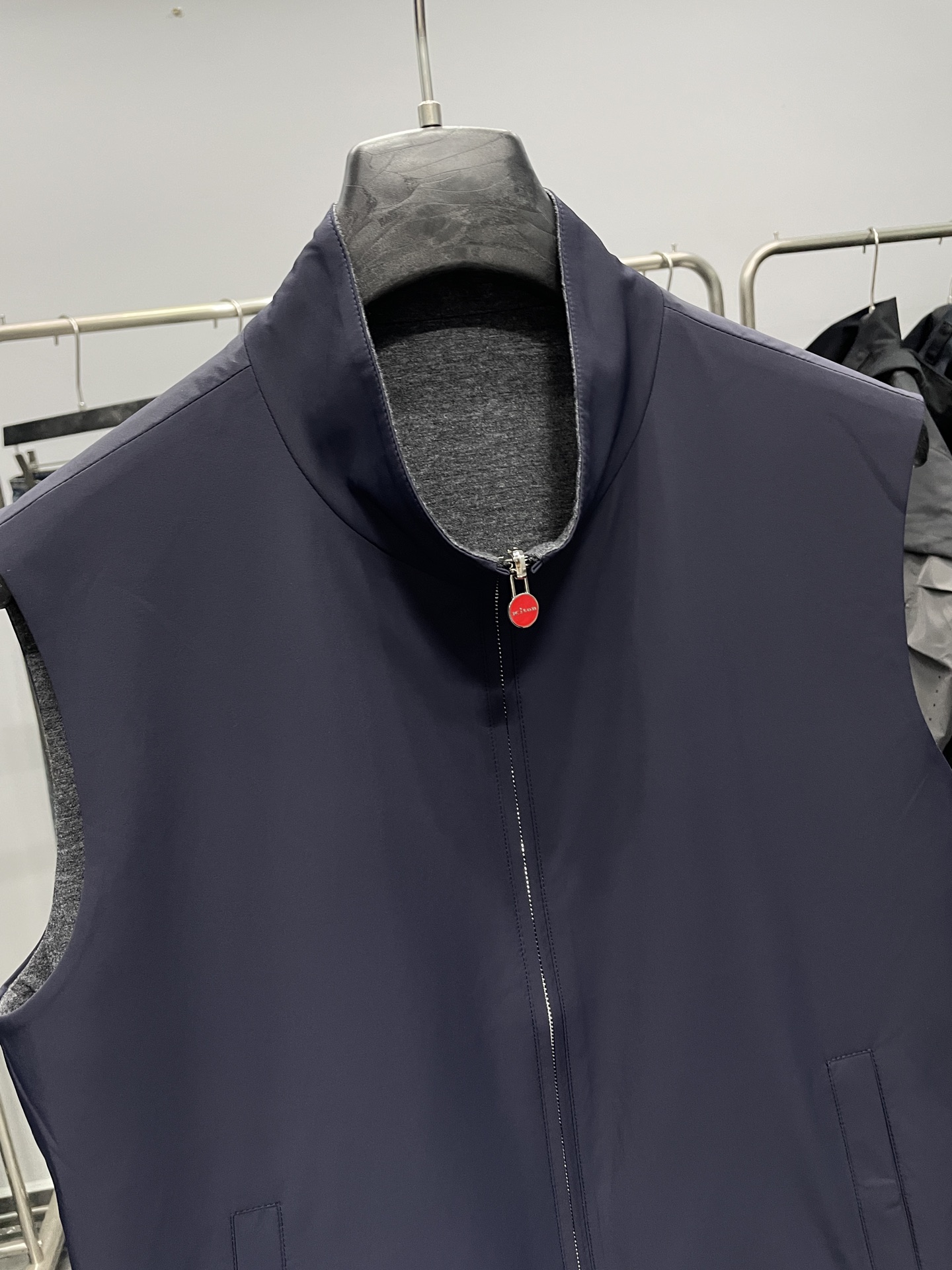 藏青色细节图～