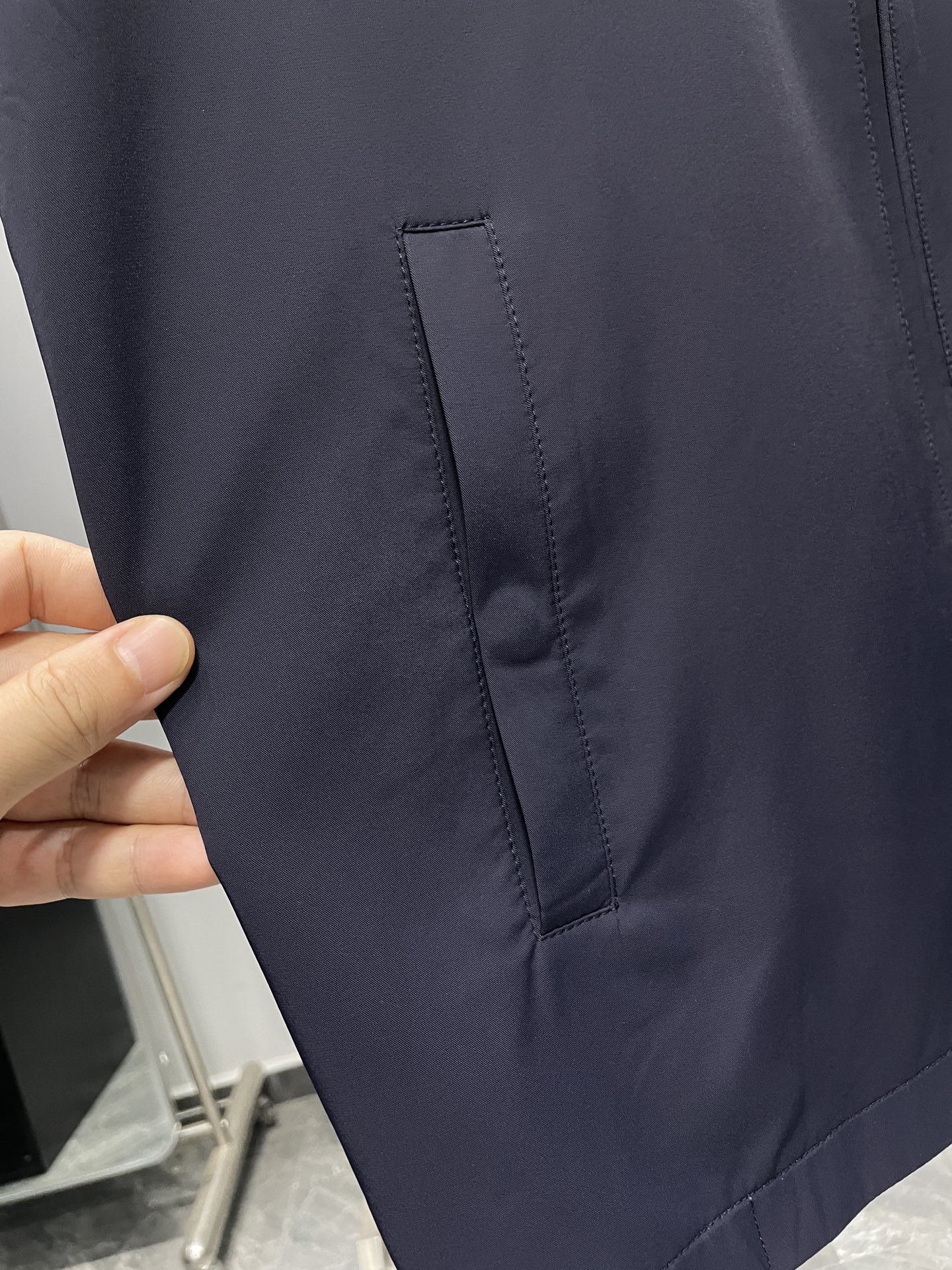 藏青色细节图～