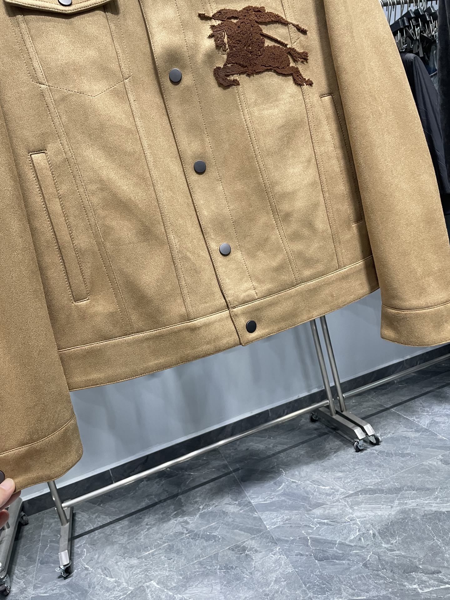 卡其色细节图～