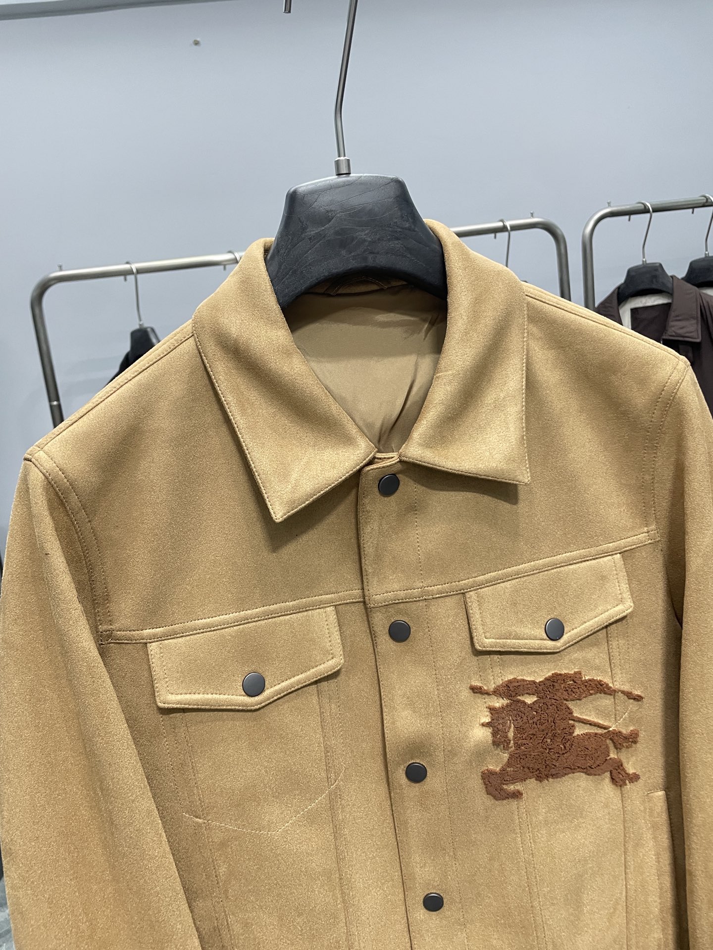 卡其色细节图～