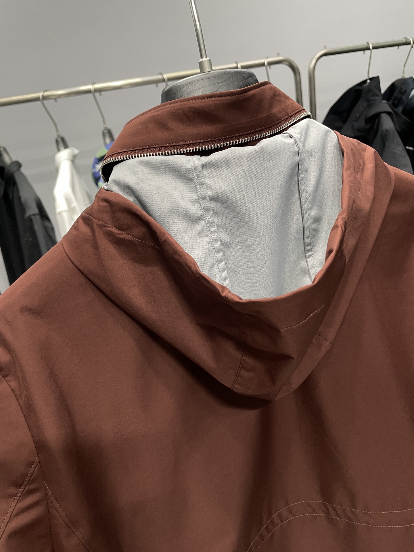 砖红色细节图～