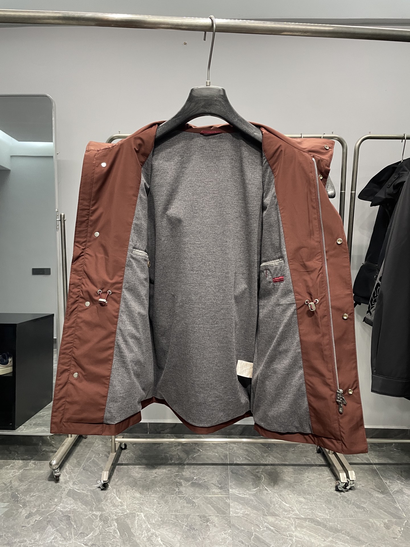 砖红色细节图～