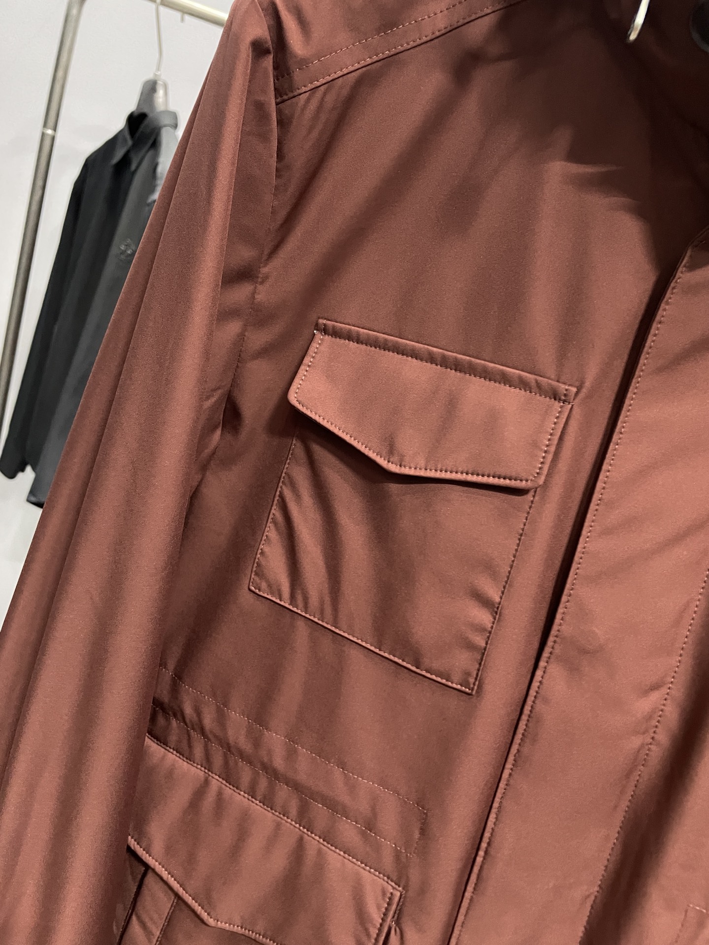 砖红色细节图～