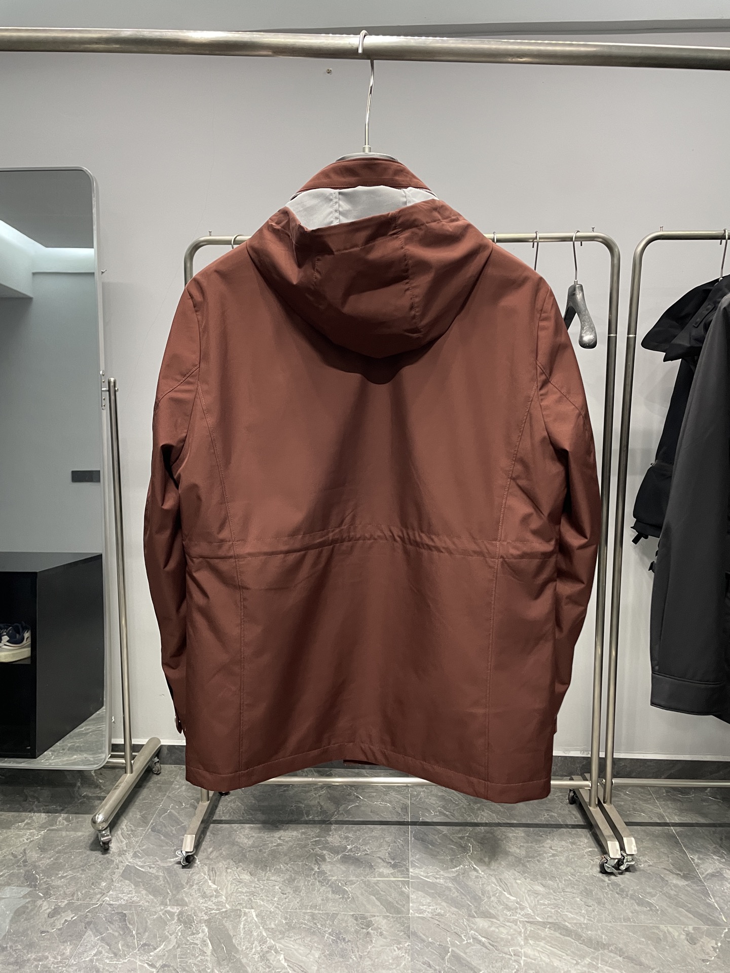 砖红色细节图～