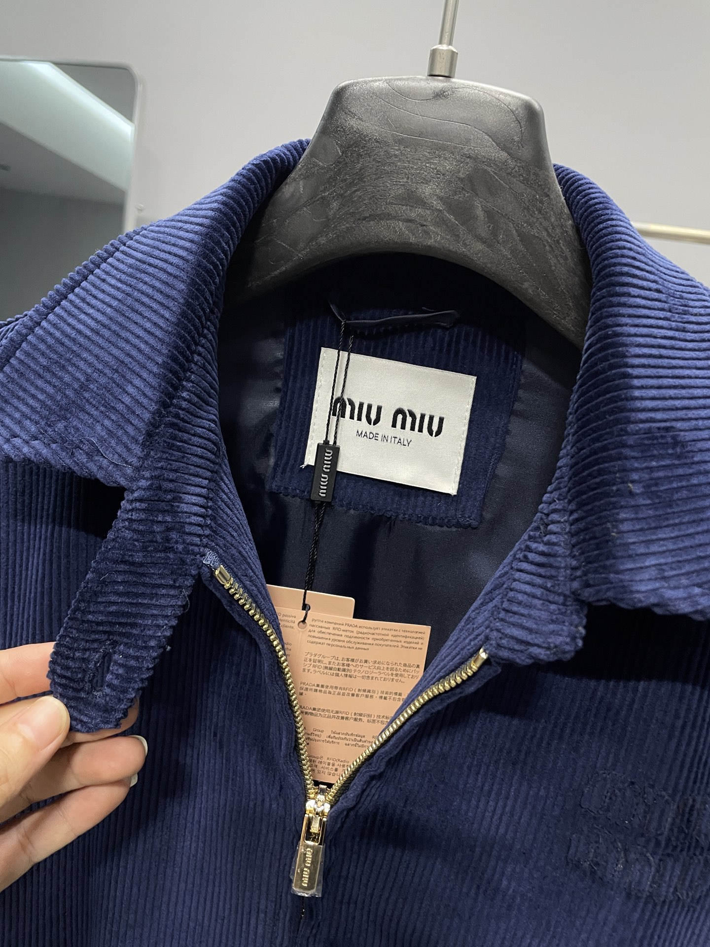 。宝蓝色细节图～