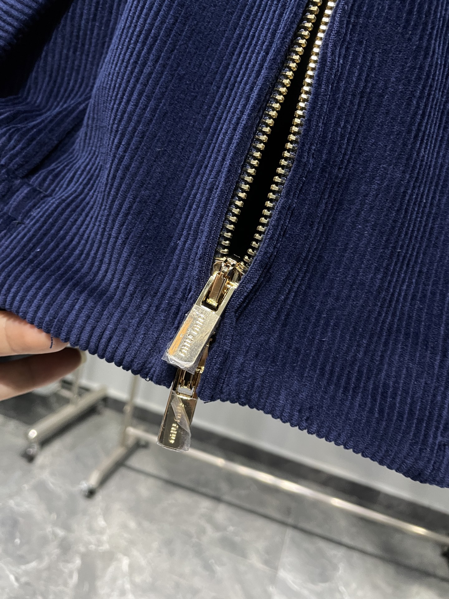 。宝蓝色细节图～