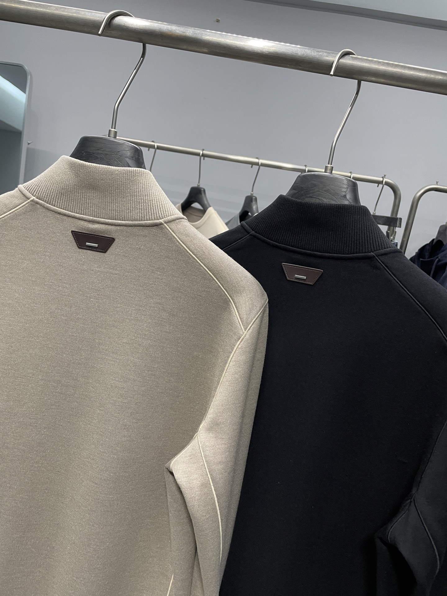 Men's Wool Blend Half-Zip Pullover Sweater - Stylish & Comfortable 8 i1757551833984 2319 0 6