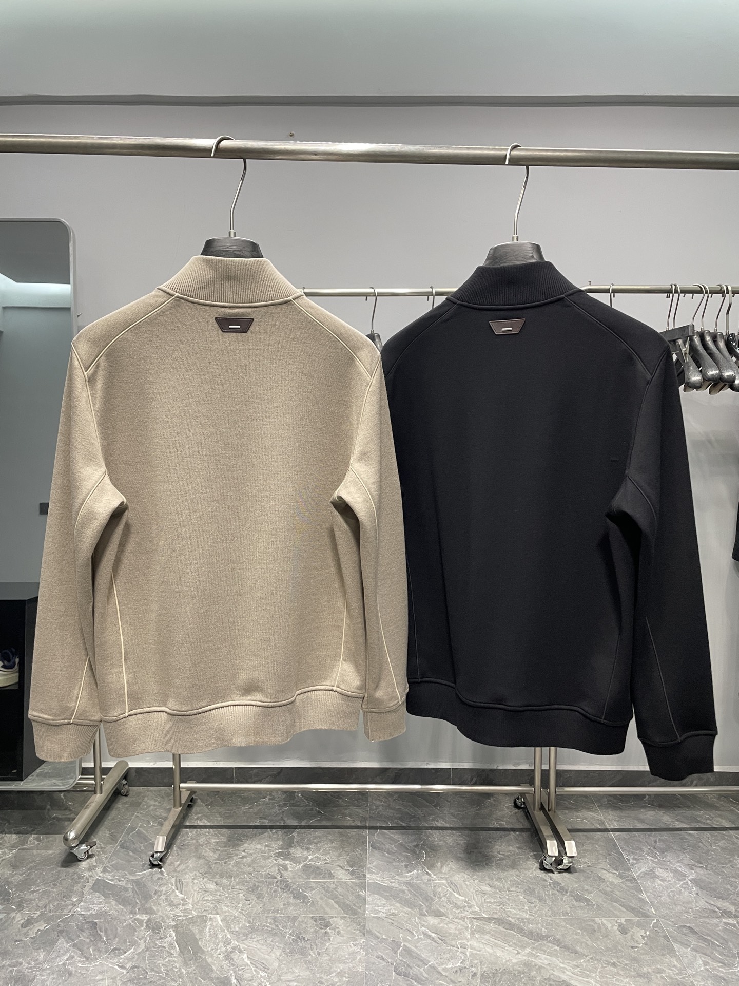 Men's Wool Blend Half-Zip Pullover Sweater - Stylish & Comfortable 3 i1757551837856 5152 0 1