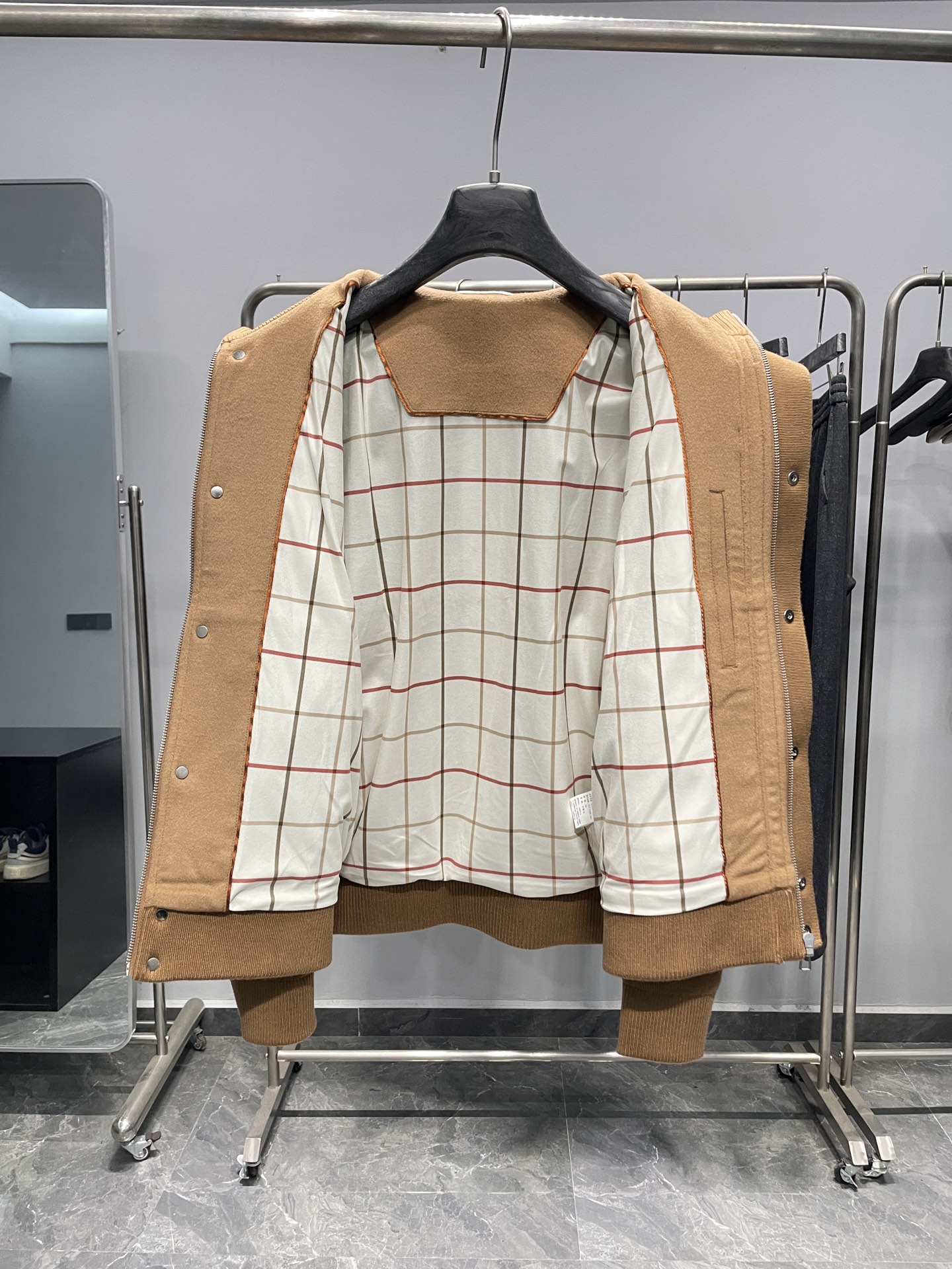 卡其色细节图～