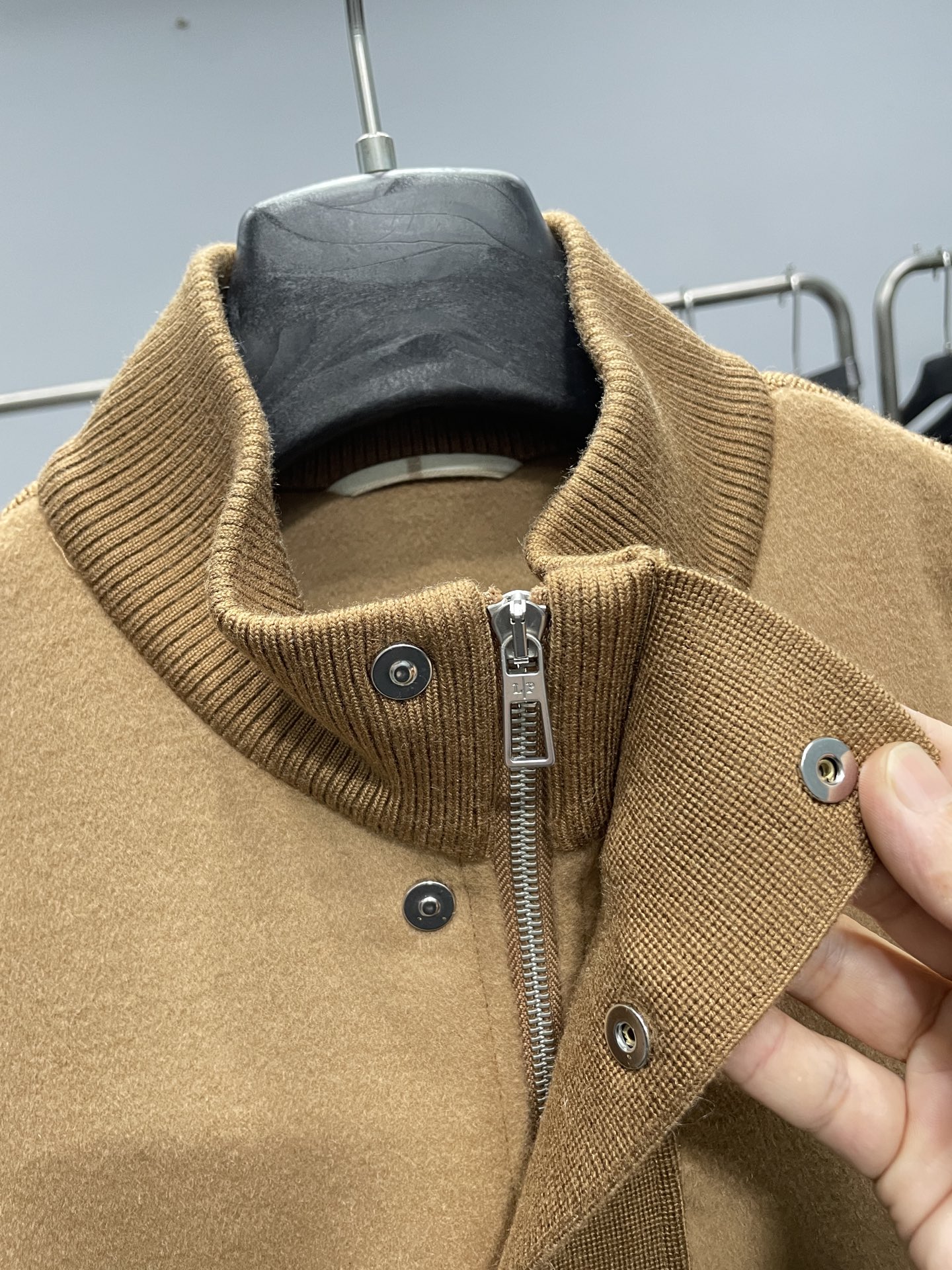 卡其色细节图～