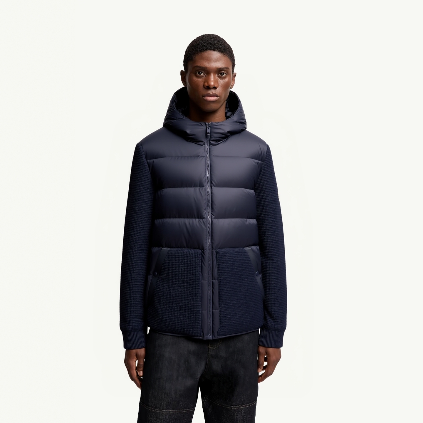 羽绒服 模特图～