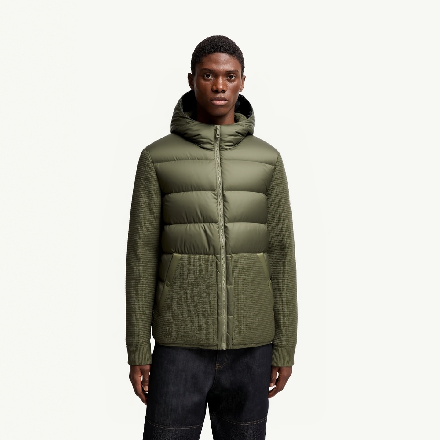 羽绒服 模特图～