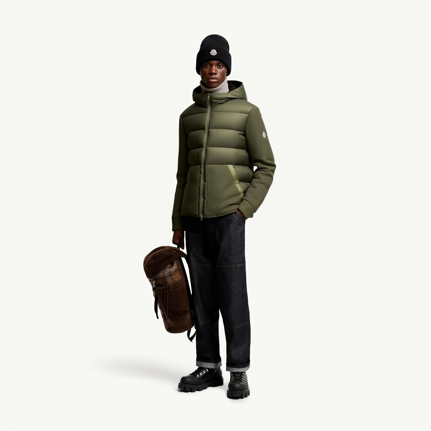 羽绒服 模特图～