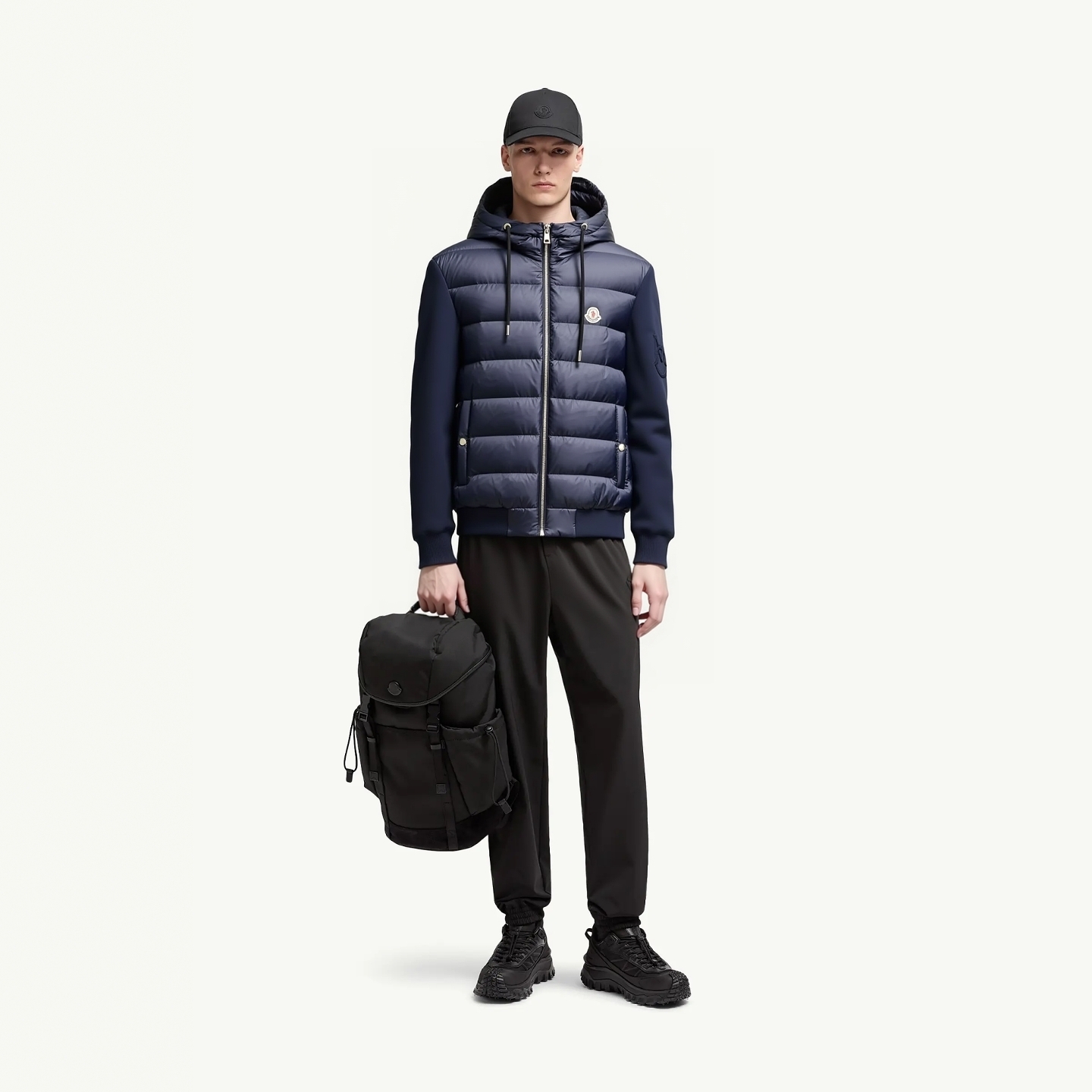 羽绒服 模特图～