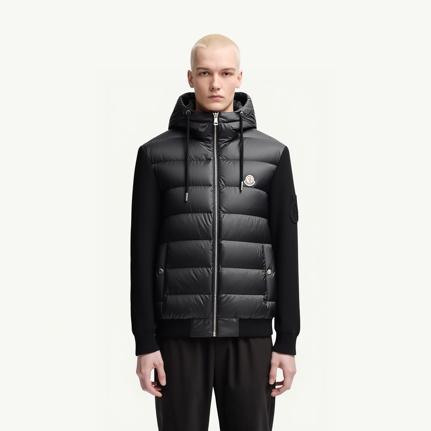 羽绒服 模特图～