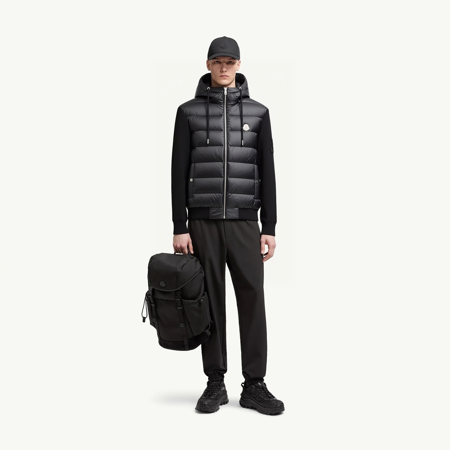 羽绒服 模特图～