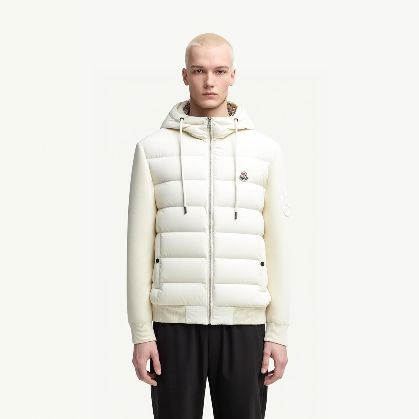 羽绒服 模特图～