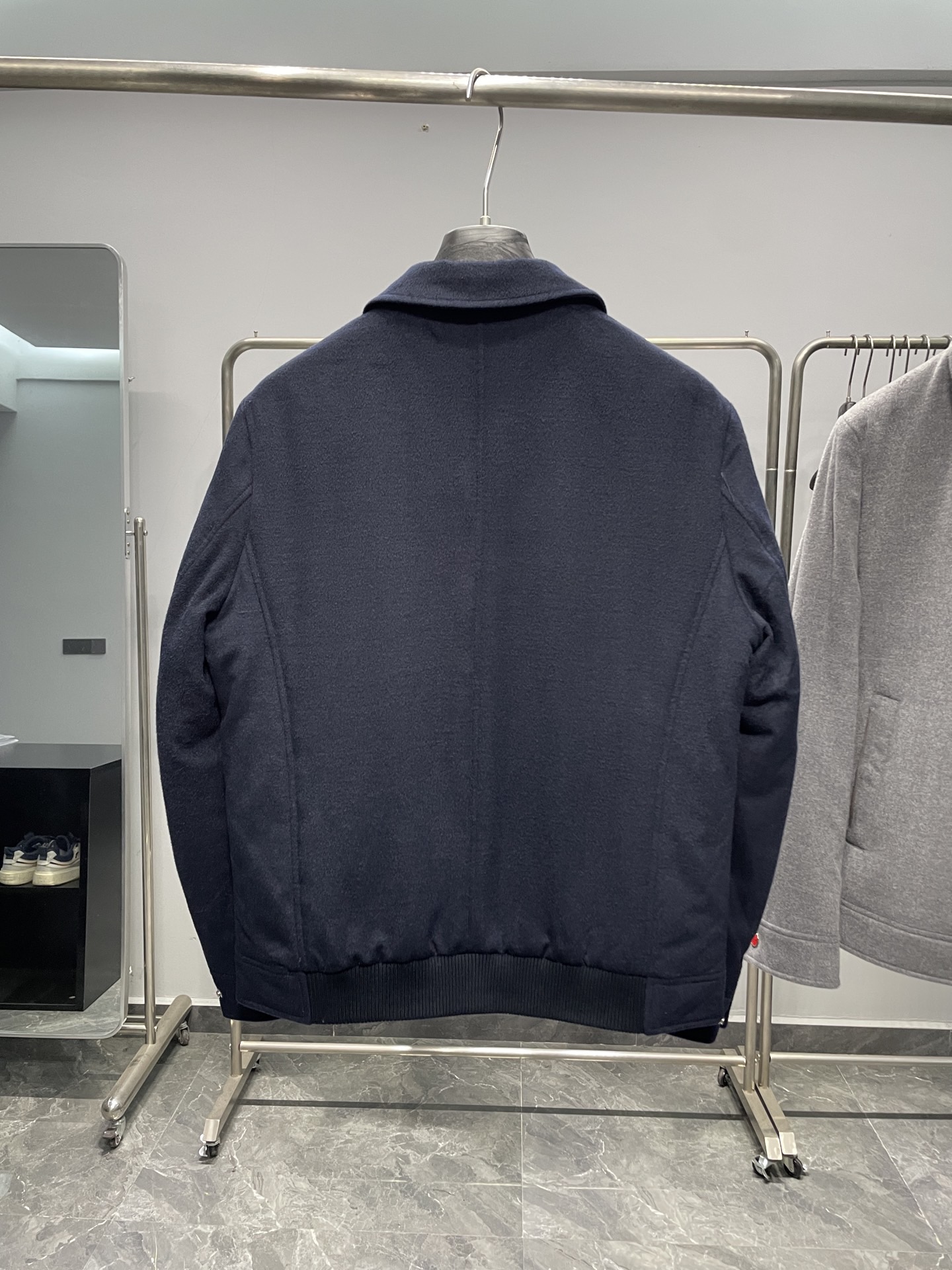 藏青色细节图～