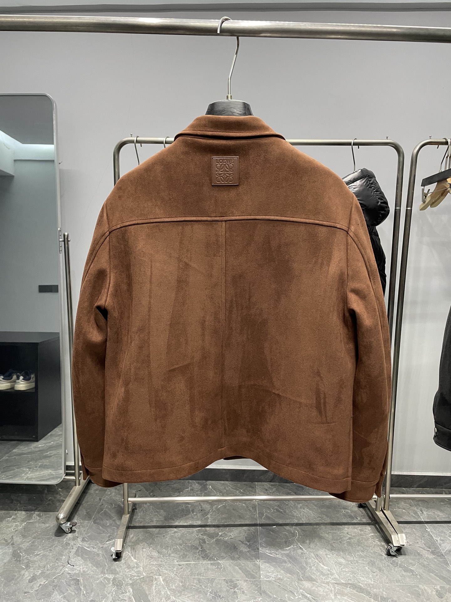 羽绒服 咖色细节图～