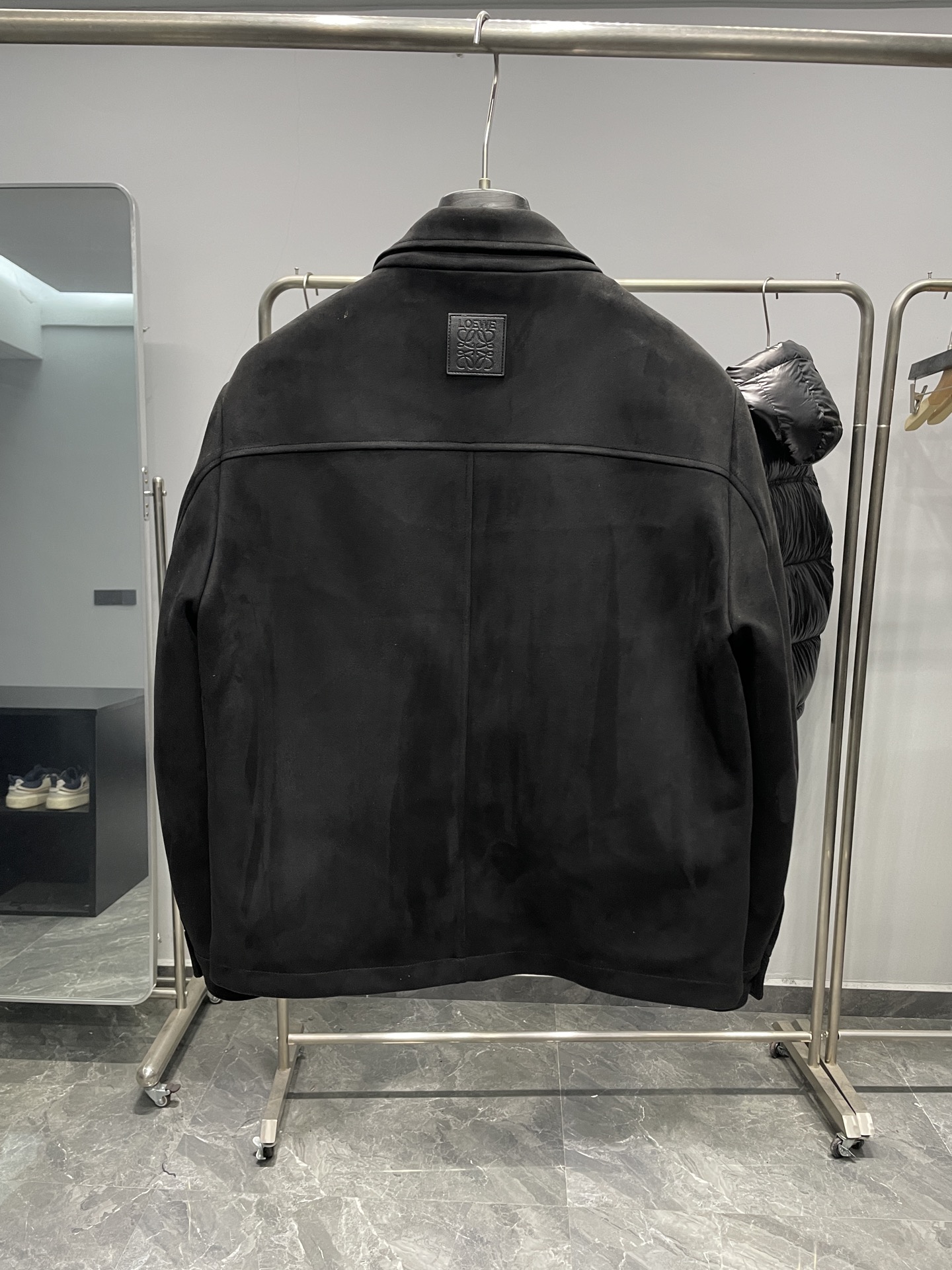 羽绒服 黑色细节图～