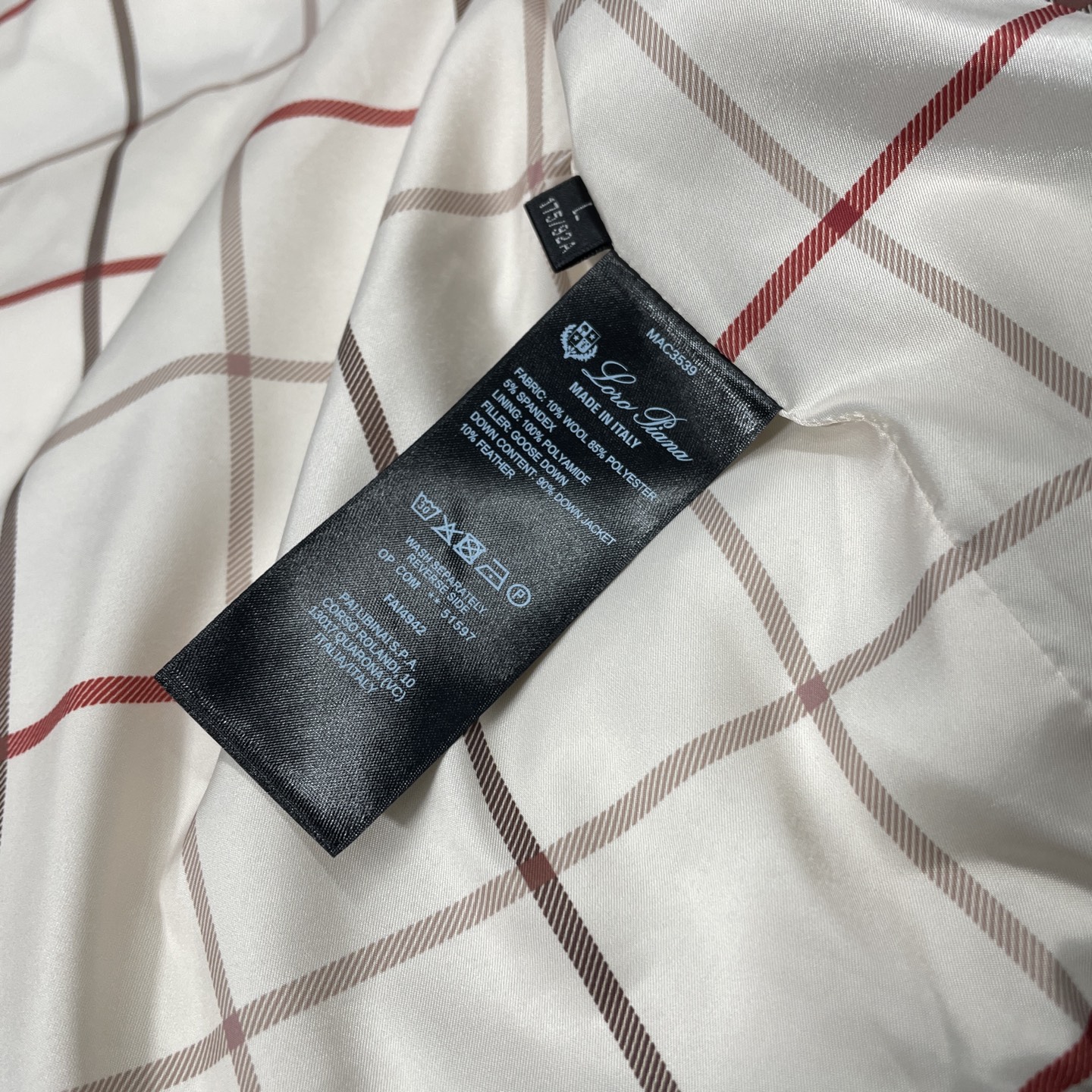 羽绒服 细节图～