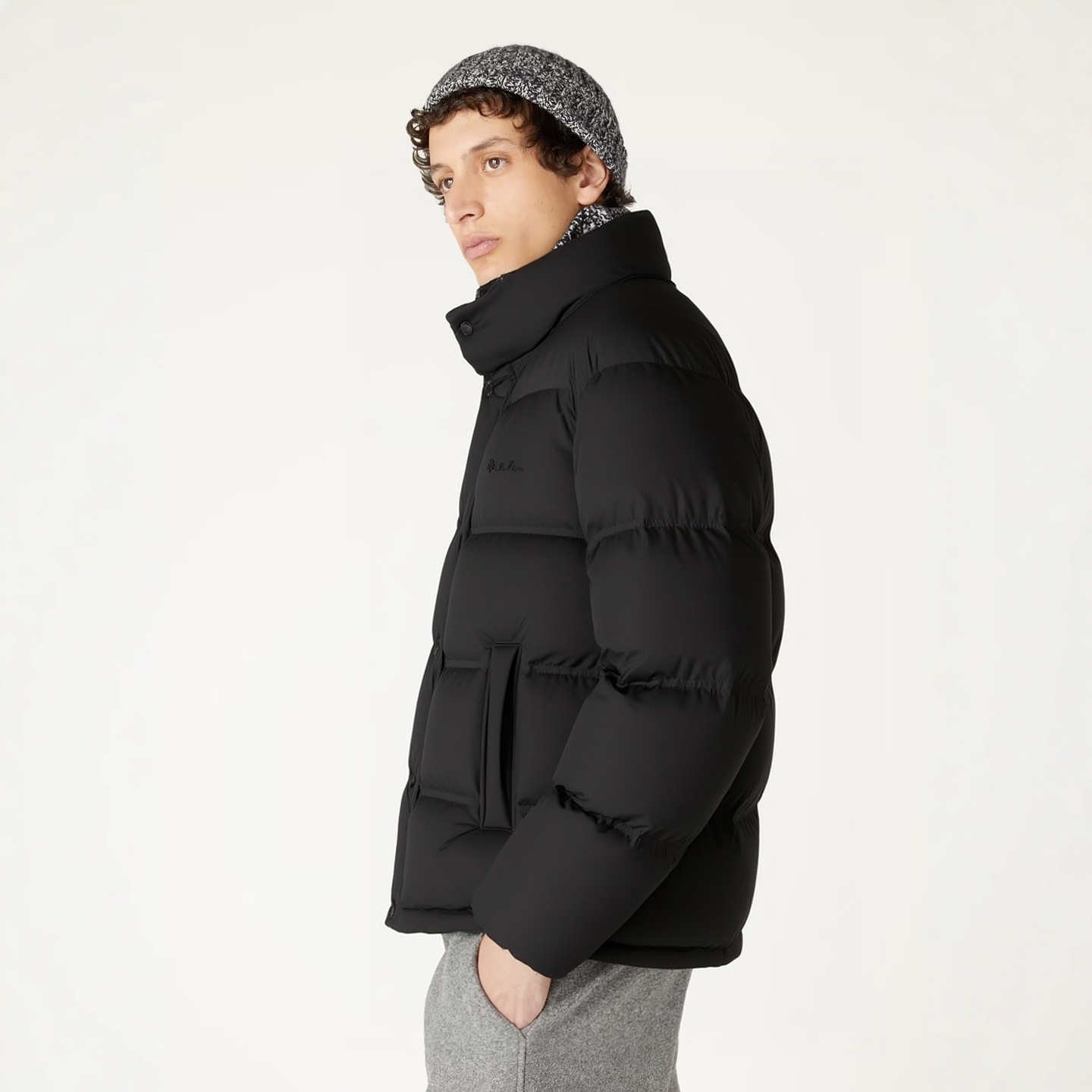 羽绒服 模特图～