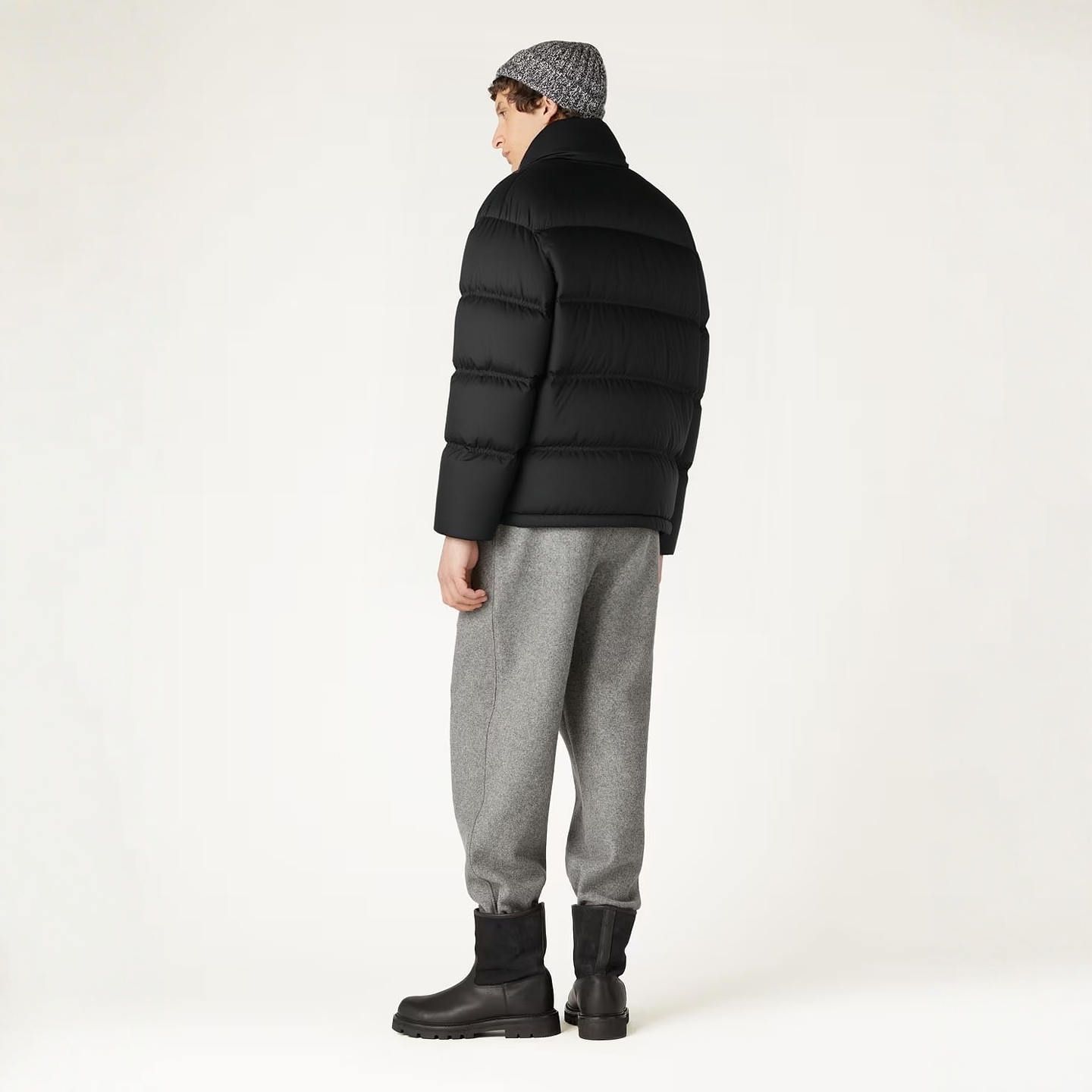 羽绒服 模特图～