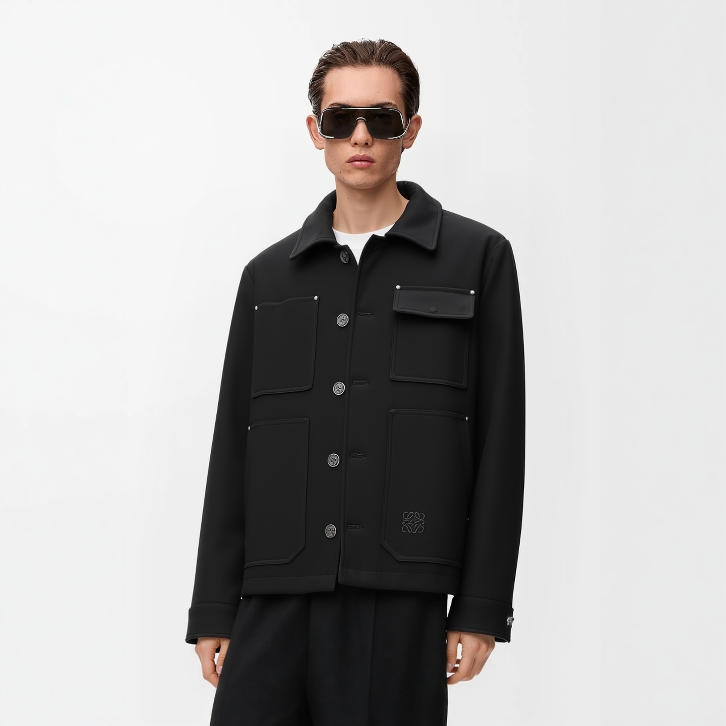 羽绒服 模特图～