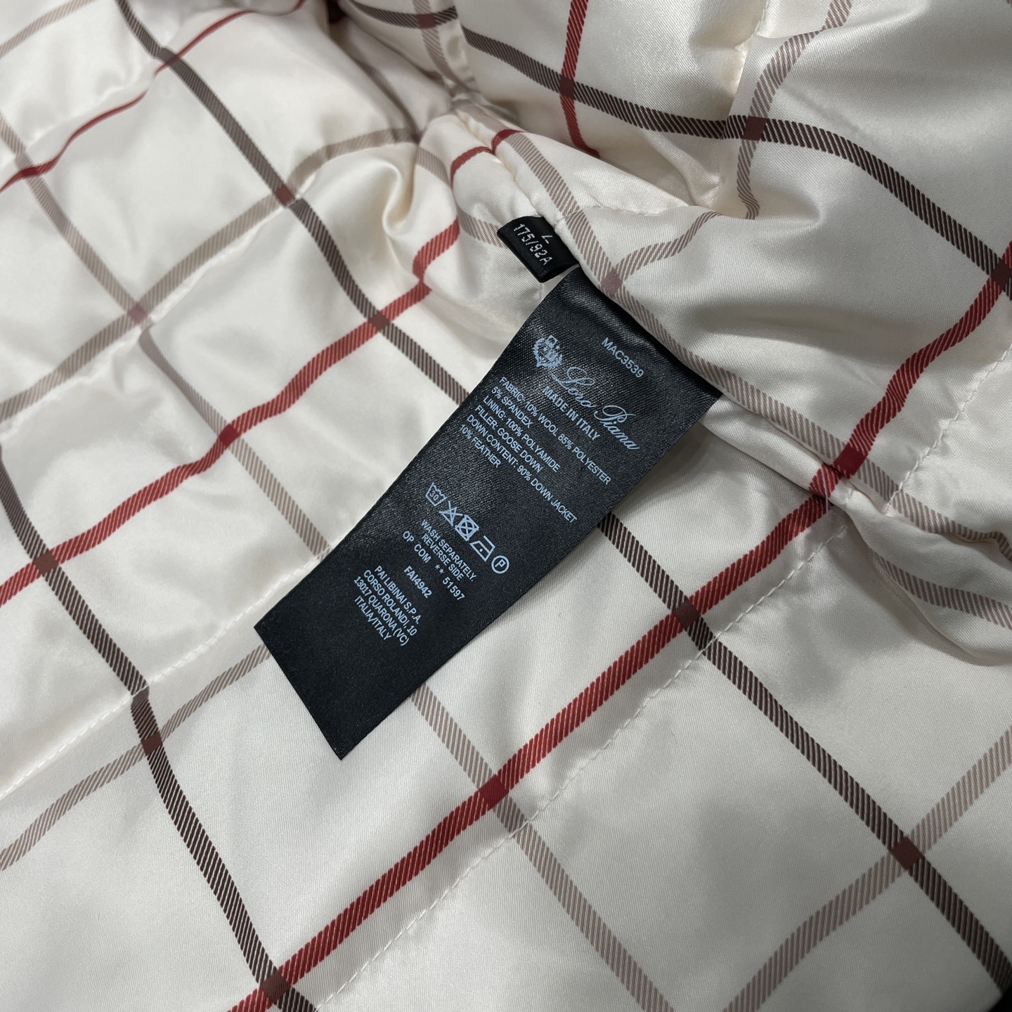 羽绒服 细节图～