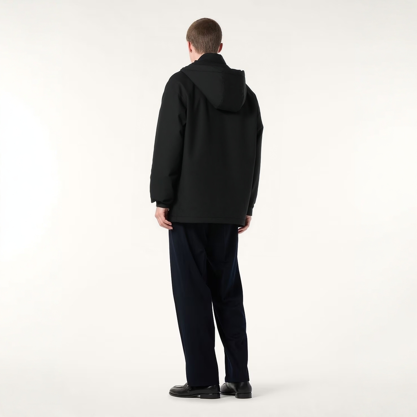 羽绒服 模特图～