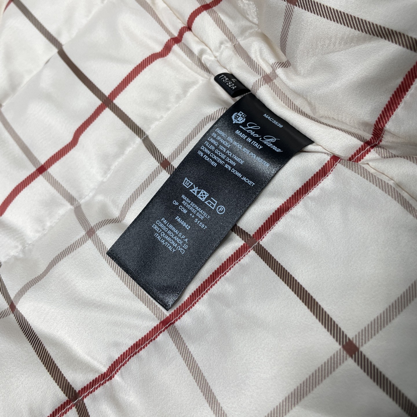 羽绒服 细节图～