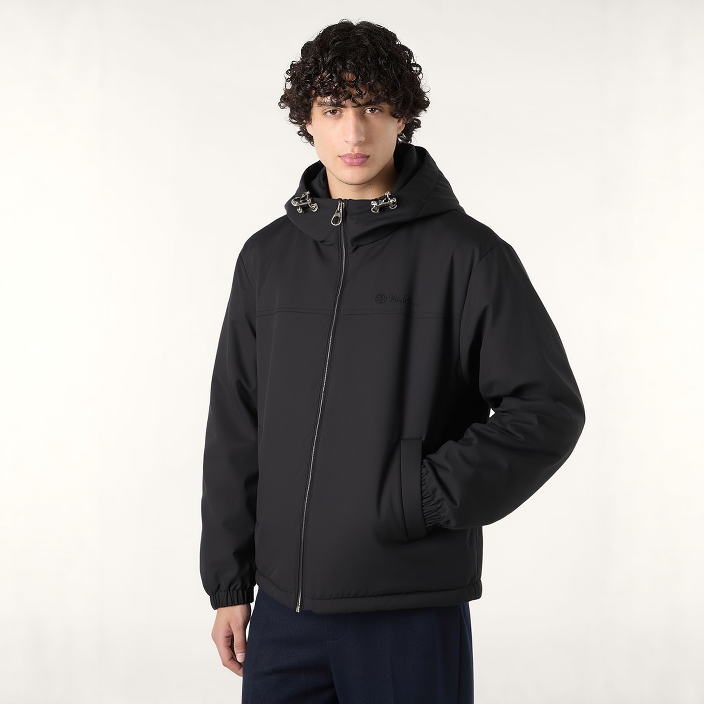 羽绒服 模特图～